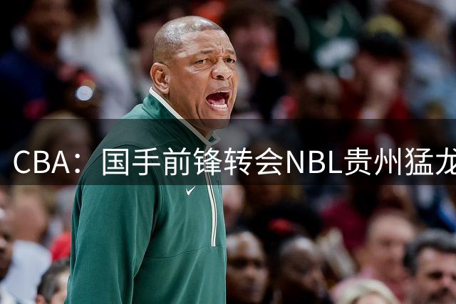 CBA：国手前锋转会NBL贵州猛龙，王少杰前往江苏男篮，吉林大将签约宁波，胡金秋预计留队